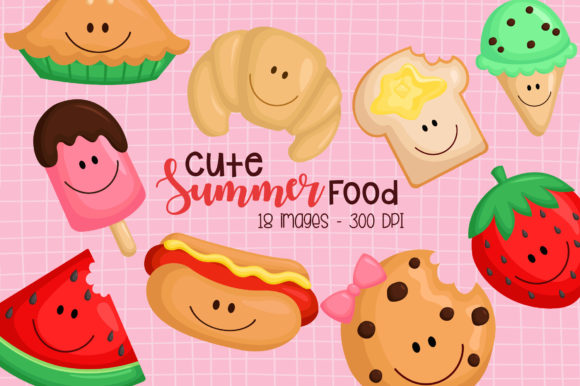 Download Refreshing Food Summer Food Clipart - Summer food Collection