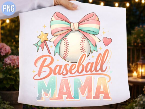 Download Pastel Baseball Mama Magic Wand PNG - Pastel baseball Collection